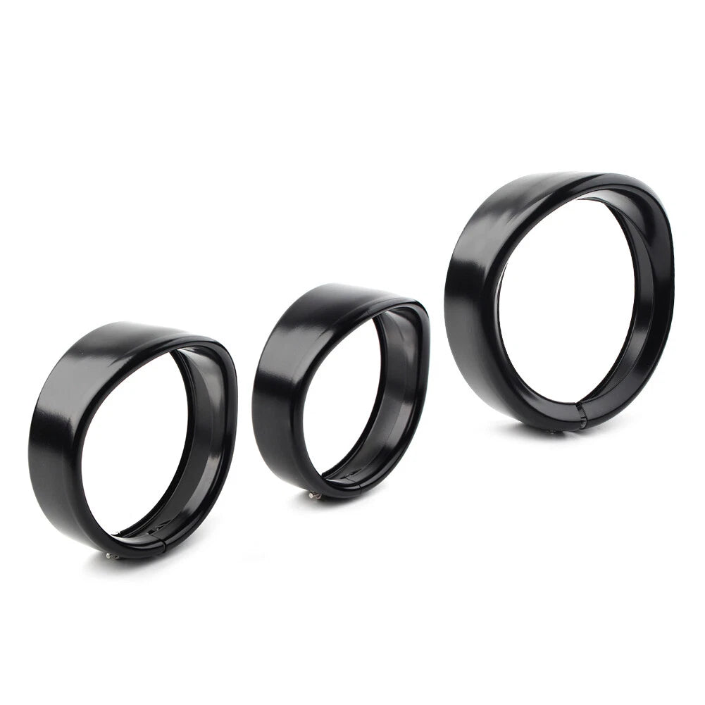 Fog Light Trim Ring Bezel Cover for Harley Touring (7" 4.5")