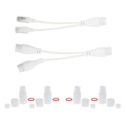 RJ45 Outdoor Waterproof Adapter Network Splitter Connector (1 to 2)