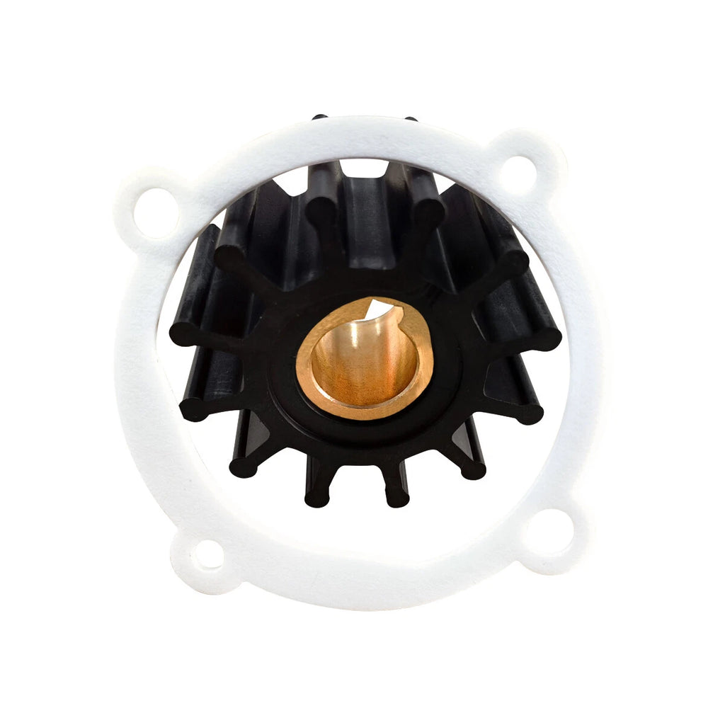 Seawater Pump Kit for Volvo Penta AQ120 AQ125 AQ131 AQ145 AQ151 (Rplcs: 875575 875574)