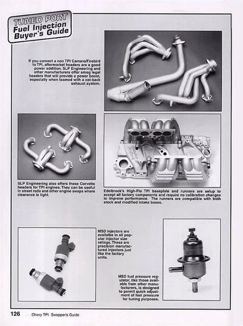 TPI Fuel Injection Swapper's Guide for Chevy