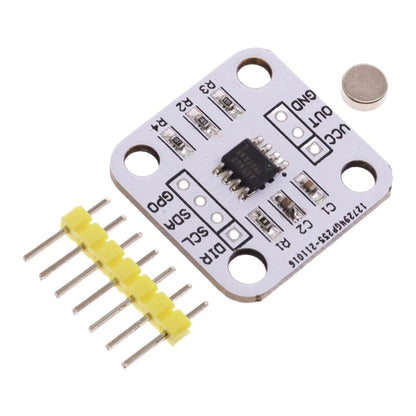 2X Magnetic Encoder Modules AS5600 with I2C Outputs for Application Use