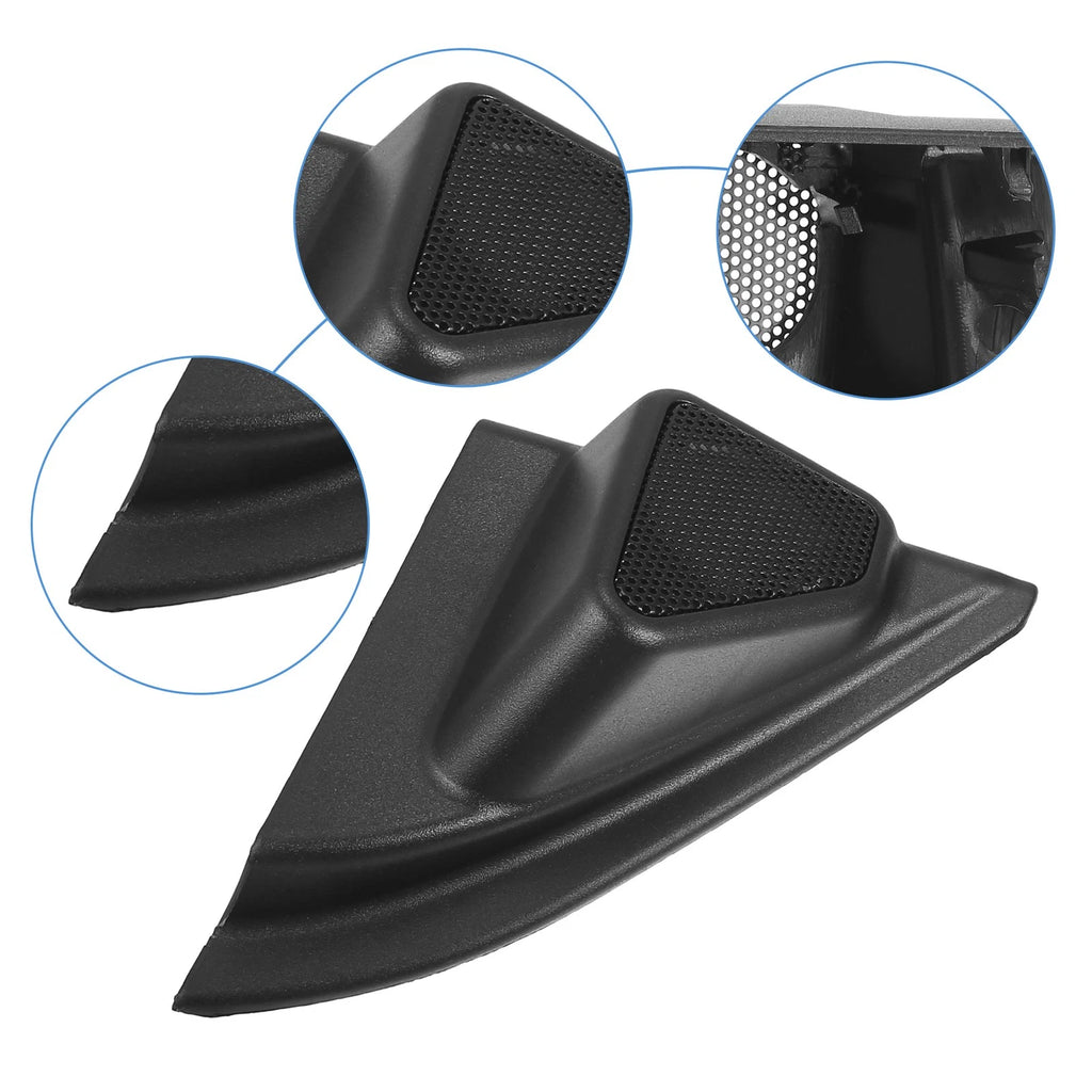 Door Tweeter Speaker Panel Cover Trim Pair for Toyota Corolla (2014–2018)