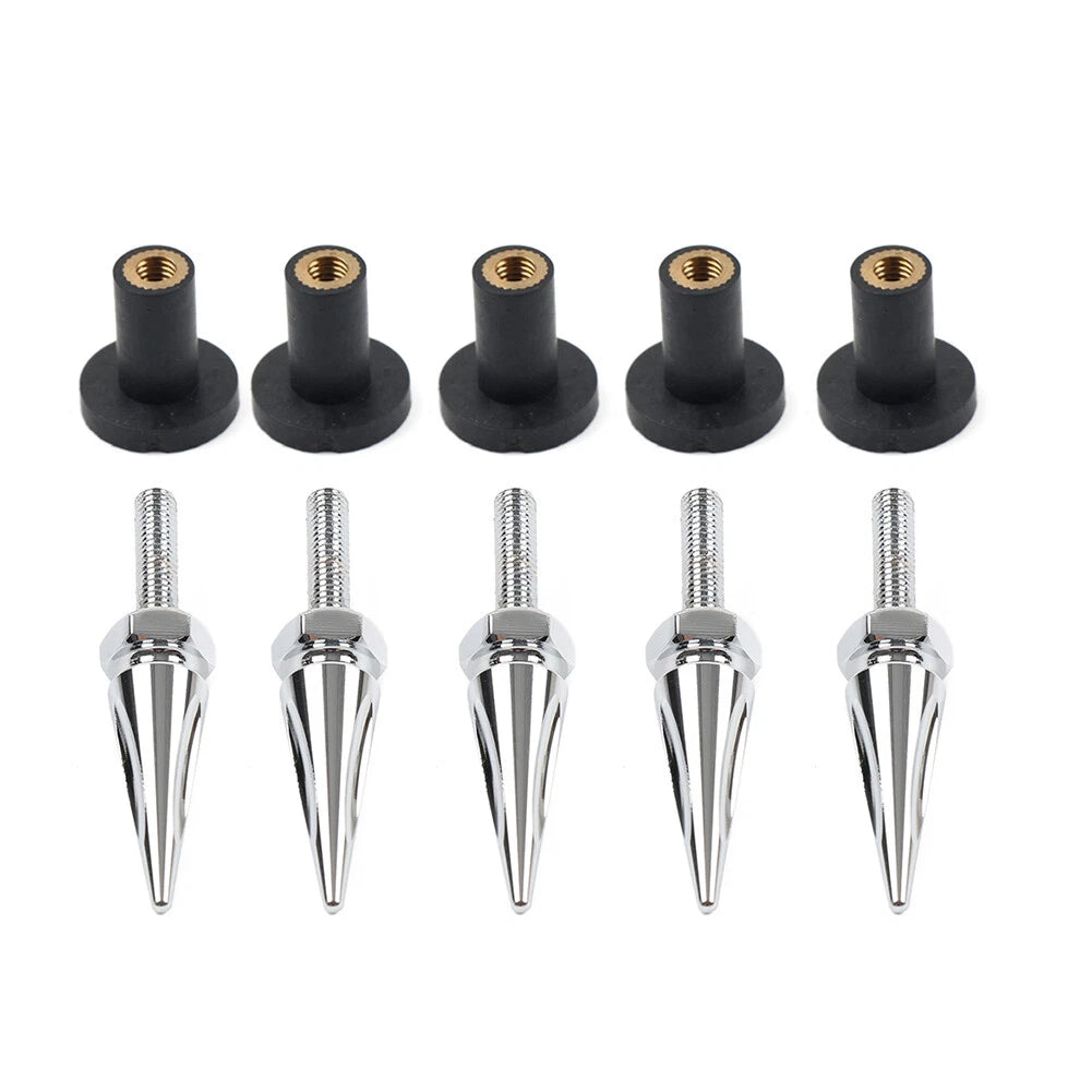Spike Windshield Fairing Well Nut Bolt Kit for Harley Road Glide Custom (2008–2023)