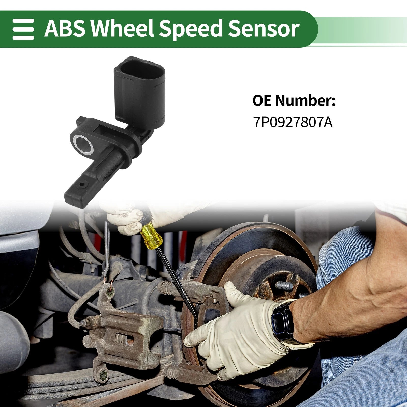 ABS Wheel Speed Sensor Replacement for Audi Q7 (2007–2015)