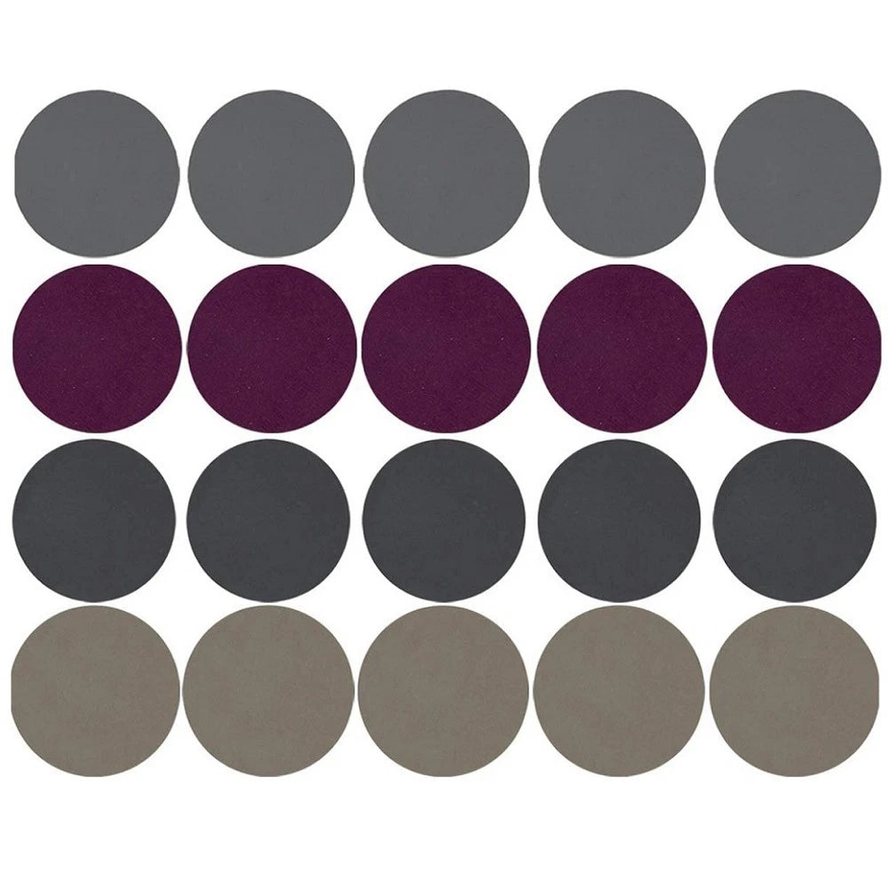 20pcs 5-Inch Hook & Loop Wet/Dry Sanding Discs 1500 2000 2500 4000 Grit