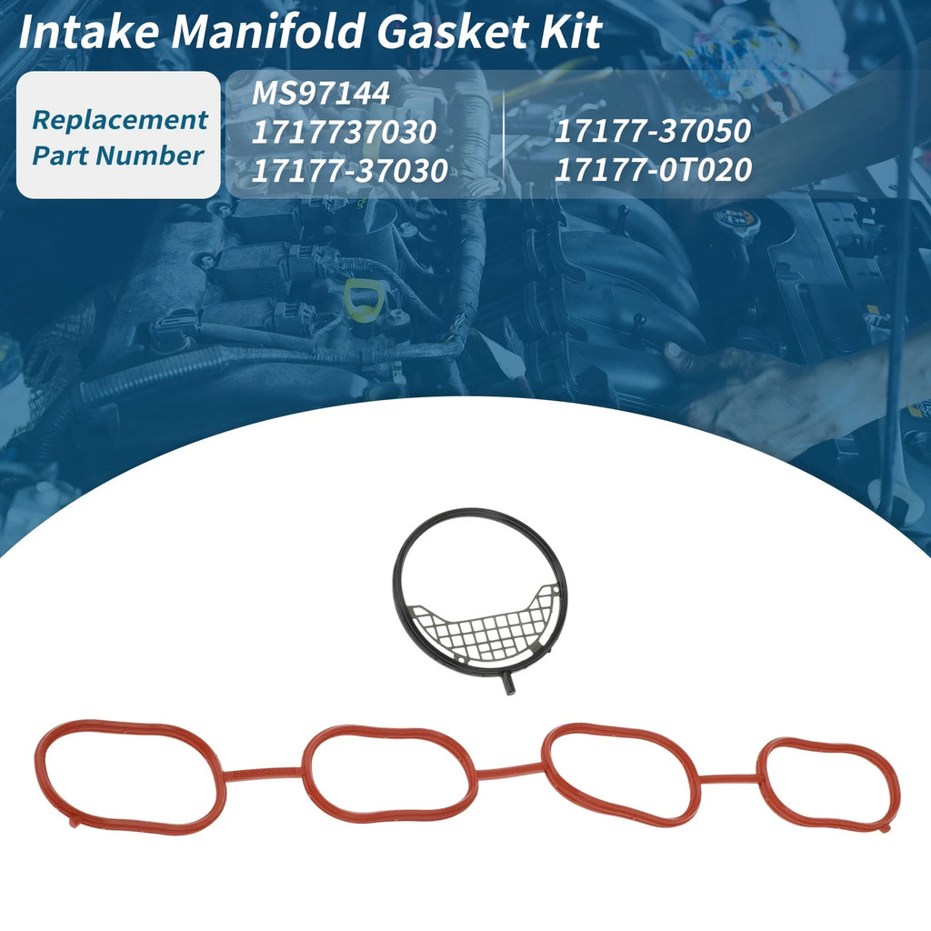 Engine Intake Manifold Gasket Set for Toyota Corolla 2009–2022 1.8L