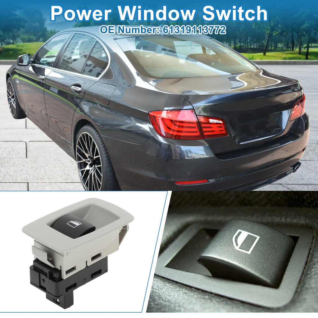 Power Window Switch for BMW 528i 2008–2010 Base 3.0L L6 Gas