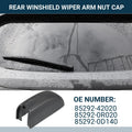 Rear Windshield Wiper Arm Nut Cover for Toyota RAV4 (2006–2023)