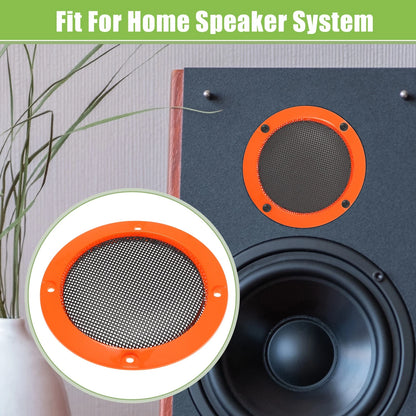 Set of 4 Speaker Grill Covers for Car Audio Subwoofer (Universal)