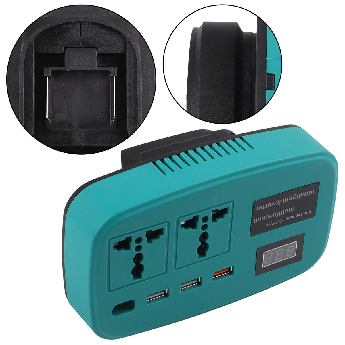 Portable Inverter for Road Trips (DC to AC 220V)