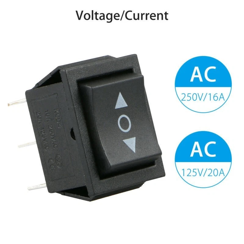 2X Momentary Rocker Switch 6-Pins for Car Boat Motorcycle