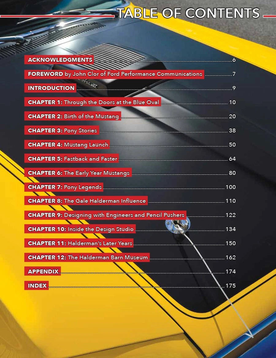 Mustang By Design Book for Ford Mustang (1964–2023)