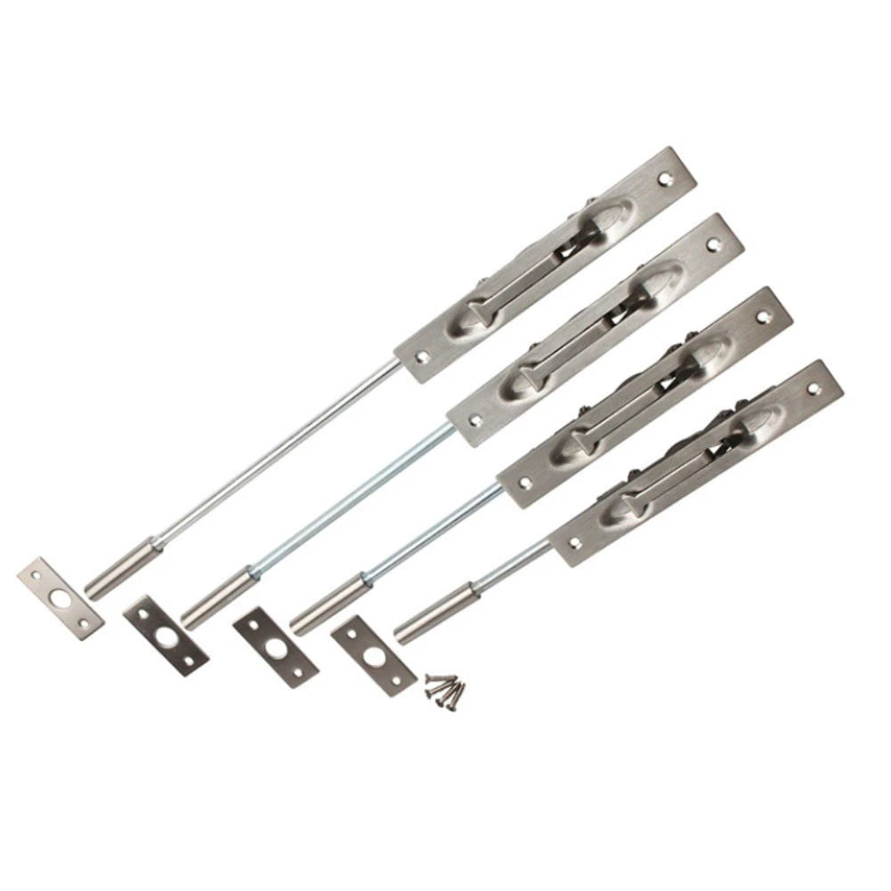 304 Stainless Steel Silver Latch for Wood Doors with Security Lock