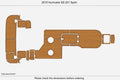 EVA Foam Teak Deck Floor for Hurricane SS201 Sport (2015)