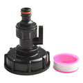 Internal dispense valve nozzle fitting for IBC tank adapter (Plastic)