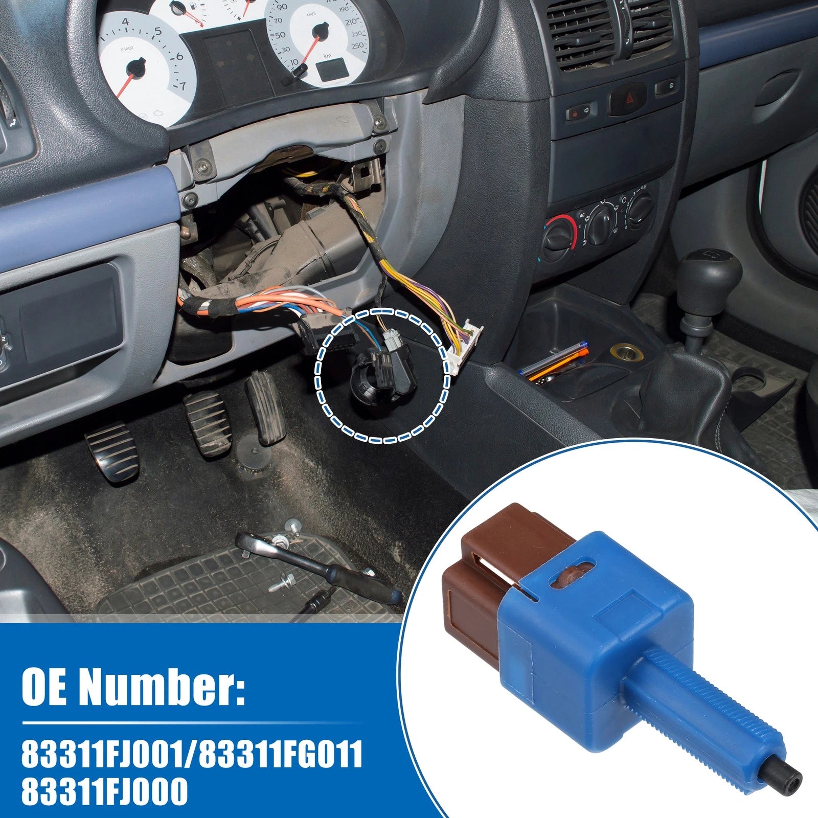 Brake Light Switch for Subaru Crosstrek 2.0L 2014–2017