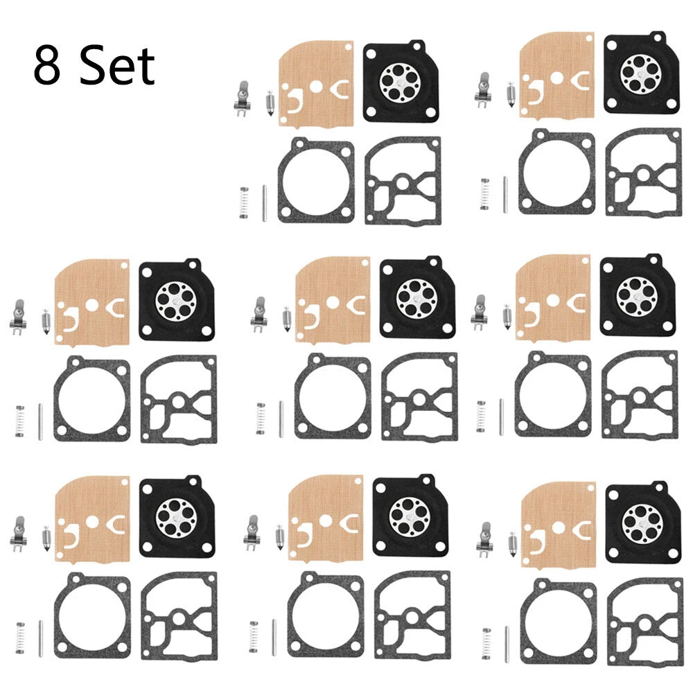Set of 8 Carburetor Gasket Kits for STIHL MS210 MS230 MS250 ZAMA RB-105