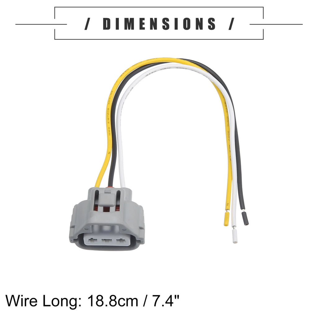 Front Turn Signal Wiring Harness Connector Plug Replacement for Toyota (2005–2015)