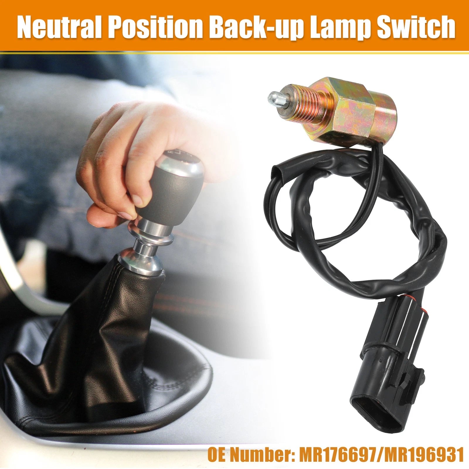 Neutral Safety Switch Back Up Lamp Replacement for Mitsubishi Montero (1999–2006)