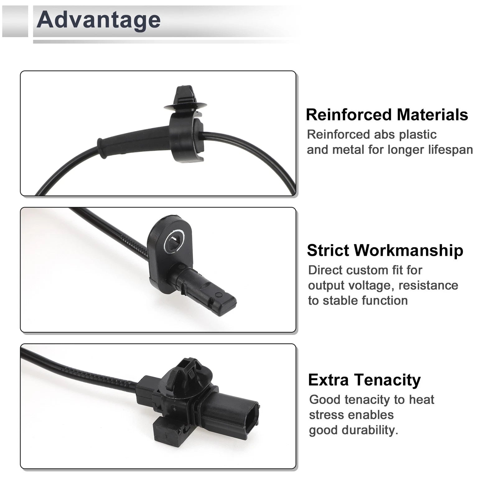 ABS Wheel Speed Sensor Front Right for Honda Civic EX (2006–2011)
