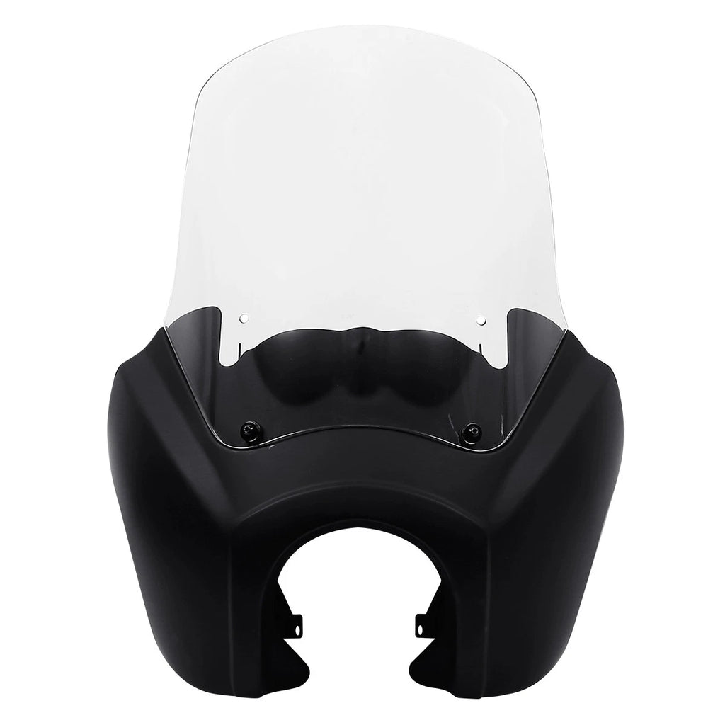 Front Upper Fairing Windshield for Harley Dyna FXDF Low Rider (2006–2017)
