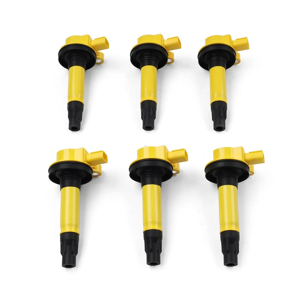 6X Ignition Coil UF553 for Ford Edge Explorer Mustang (2007–2019)