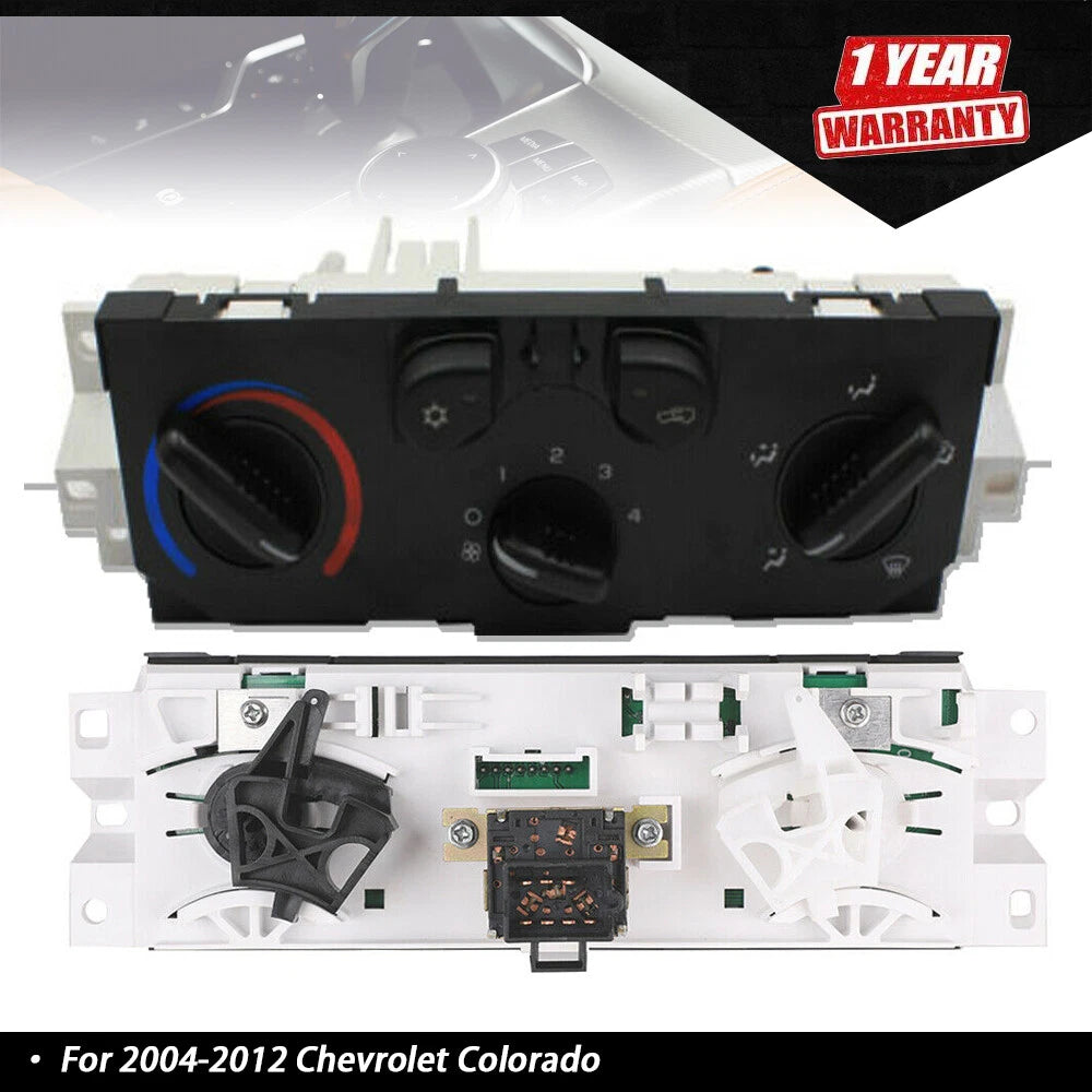 A/C Heater Control Panel for Chevy Colorado GMC Canyon (2004–2012)