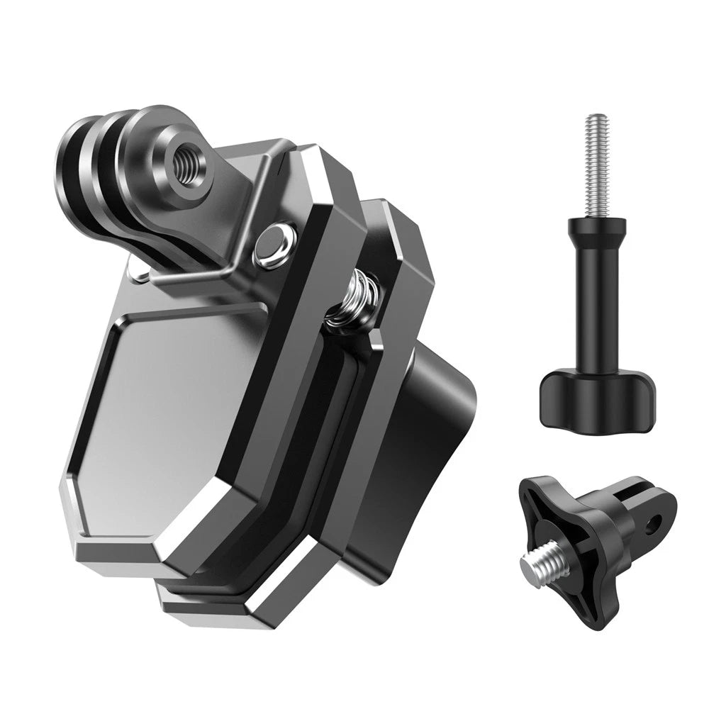 Aluminum Motorcycle Windshield Windscreen Clamp Mount Fit for GoPro Insta360 DJI
