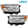 Set of 2 Halogen Chrome Headlights for Subaru Forester (2006–2008)