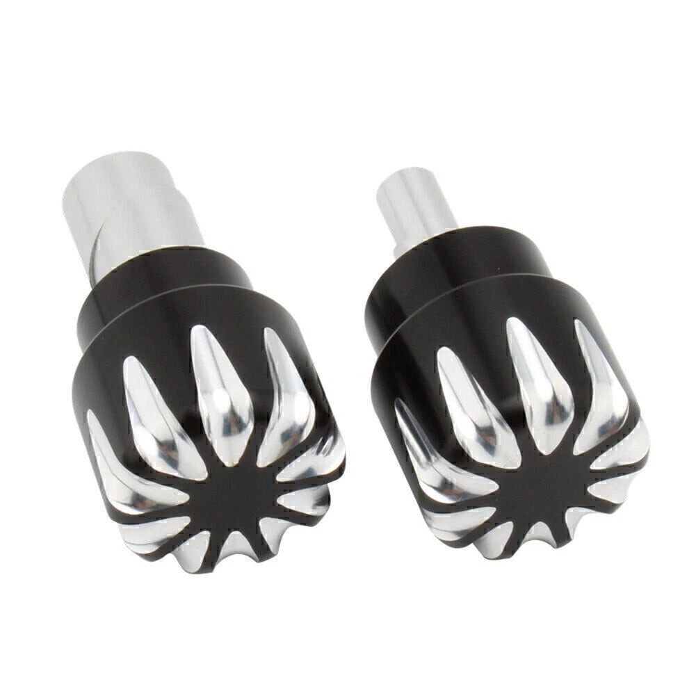 2X CNC Front Axle Nut Cover Protector Chrome for BMW R18 (2020–2023)