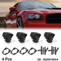 Front Windshield Washer Nozzles Set of 4 for Dodge Durango (2011–2024)