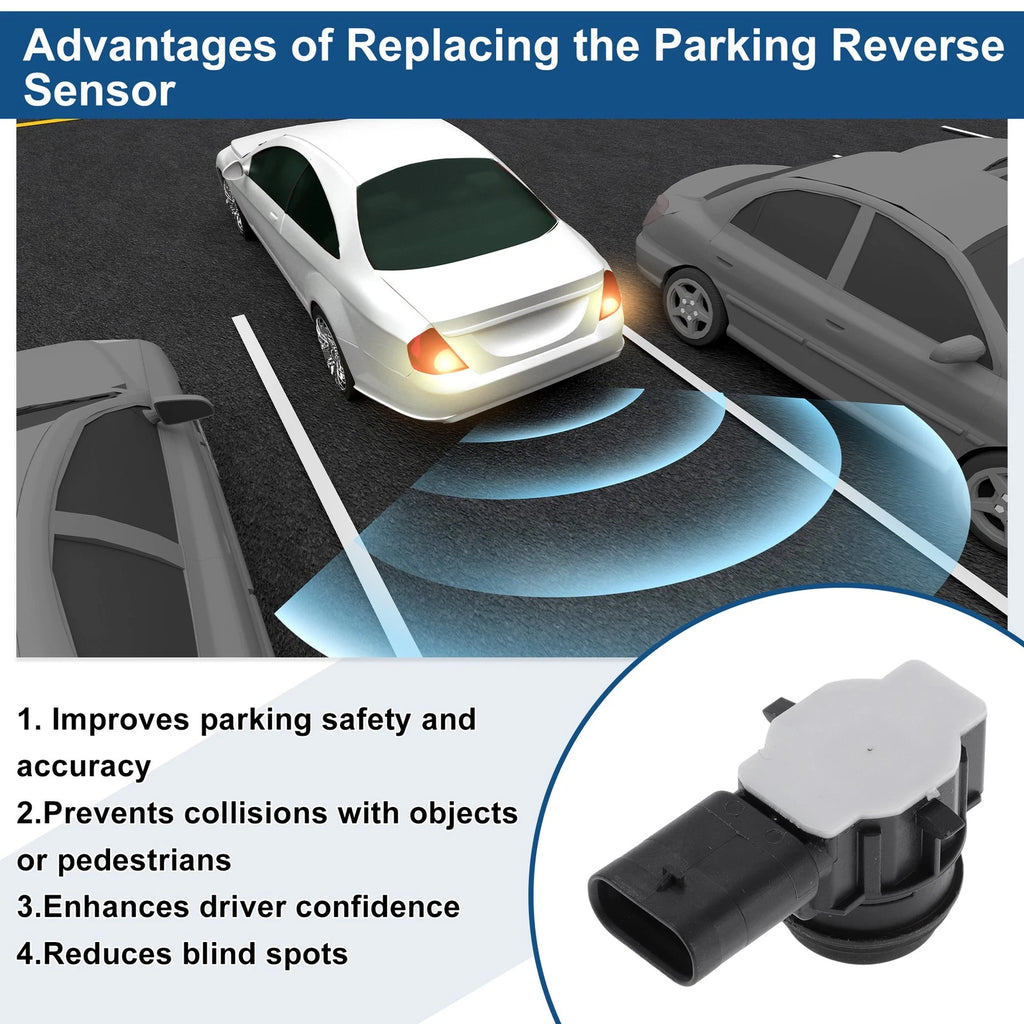 Reverse Backup Parking Sensor No.104847400A for Tesla Model S (2012–2021)