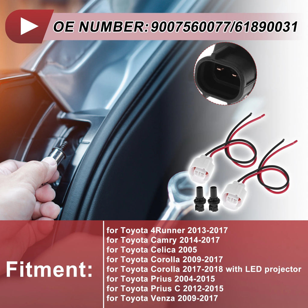 Side Marker Light Socket Wiring for Toyota 4Runner (2013–2017) No. 9007560077