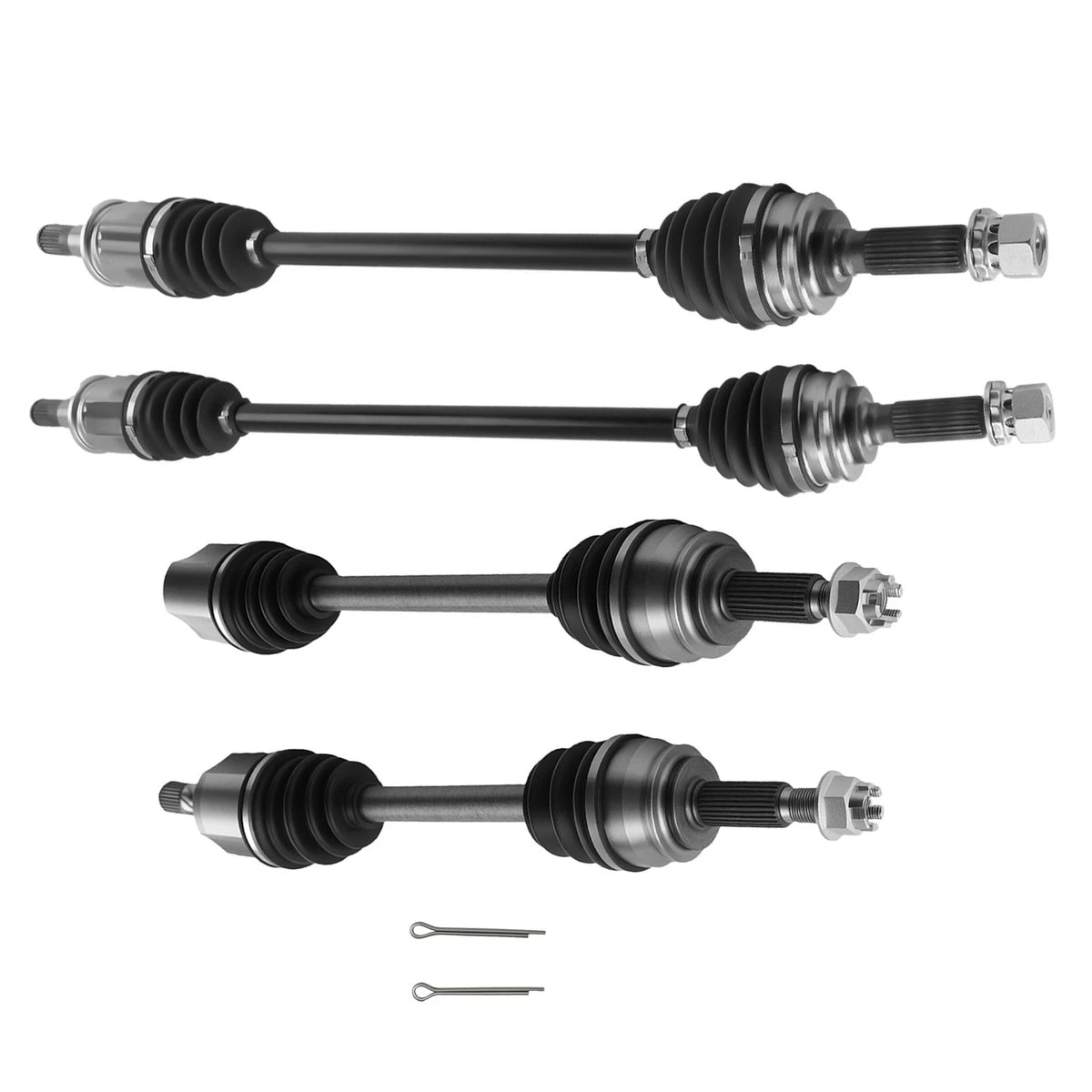 Set of 2 CV Axle Shaft Assemblies for Jeep Patriot (2016–2017) 66-3852