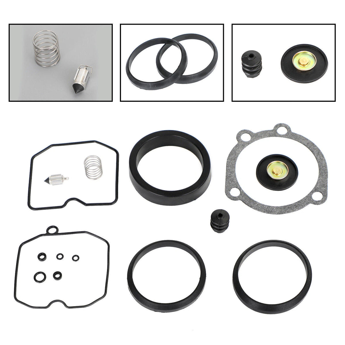 Carburetor Rebuild Kit for Harley Davidson XL 883 1200 Softail Dyna (1990–Up)