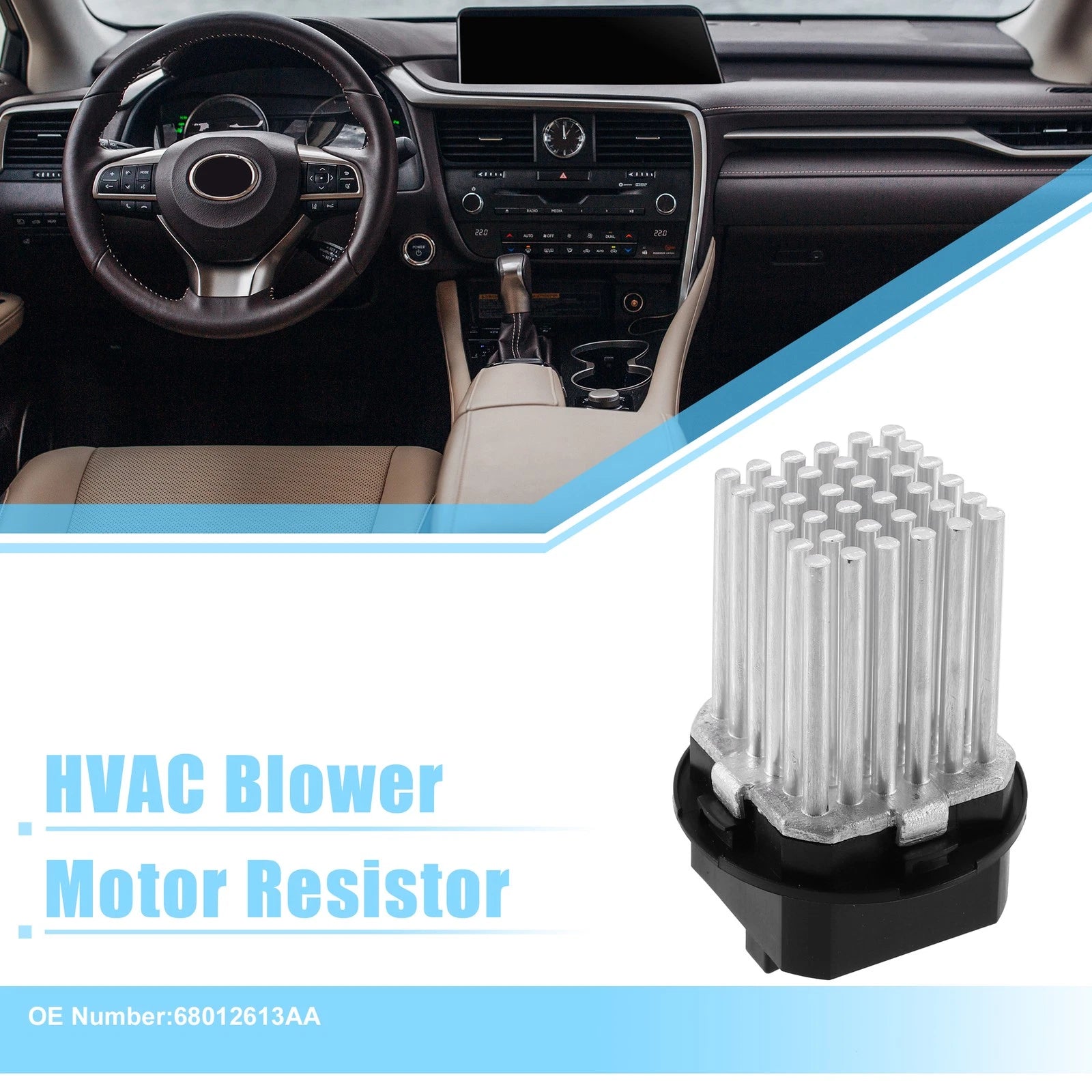 HVAC Blower Motor Resistor for Mercedes-Benz Sprinter (2014–2018)