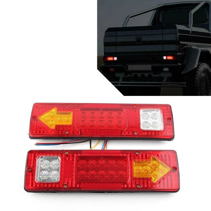 LED Tail Light Brake Turn Signal Lamp for Trailers Trucks Caravans Vans