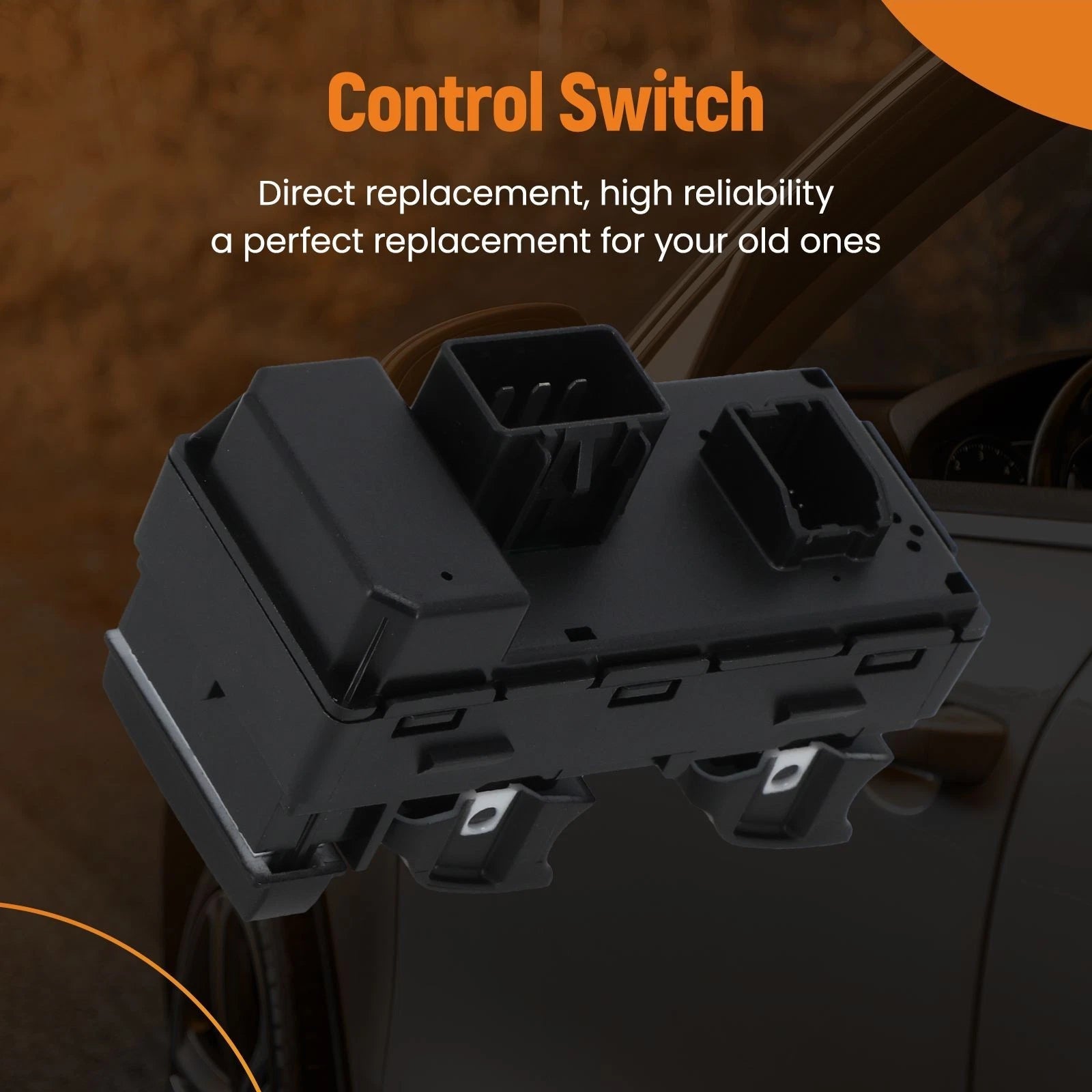 Driver Window Control Switch for GMC Yukon (2010–2013) 20945129 25789692 Black
