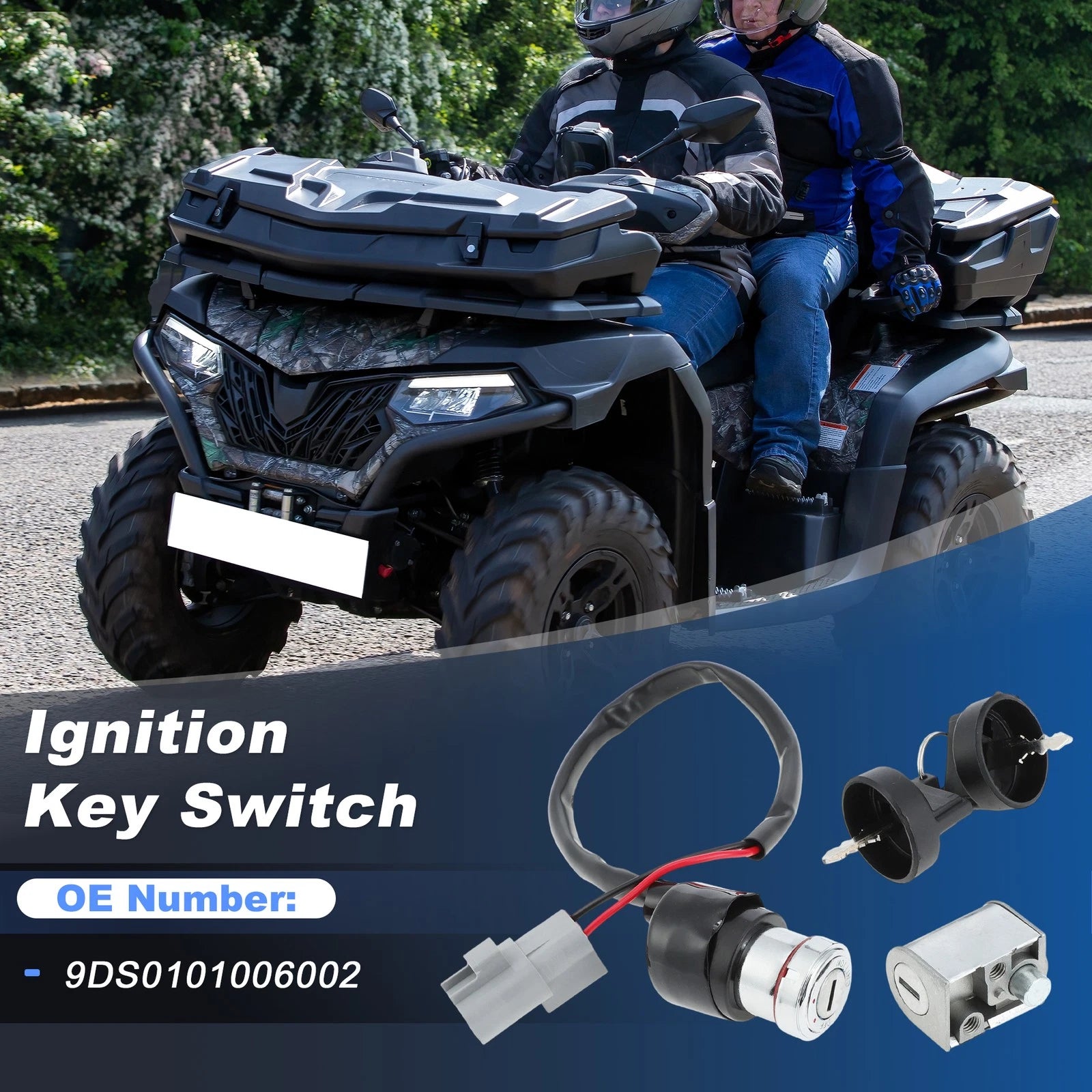 Ignition Lock Switch Key Set for CFMOTO CFORCE 600 625 (2015–2023) 9DS0101006002