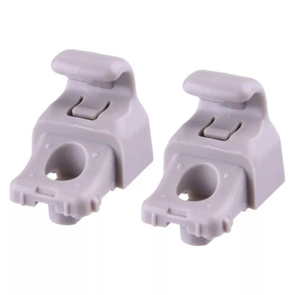 2X Visor Bracket Clamps for Tesla Model 3 (2017–2023) - Grey