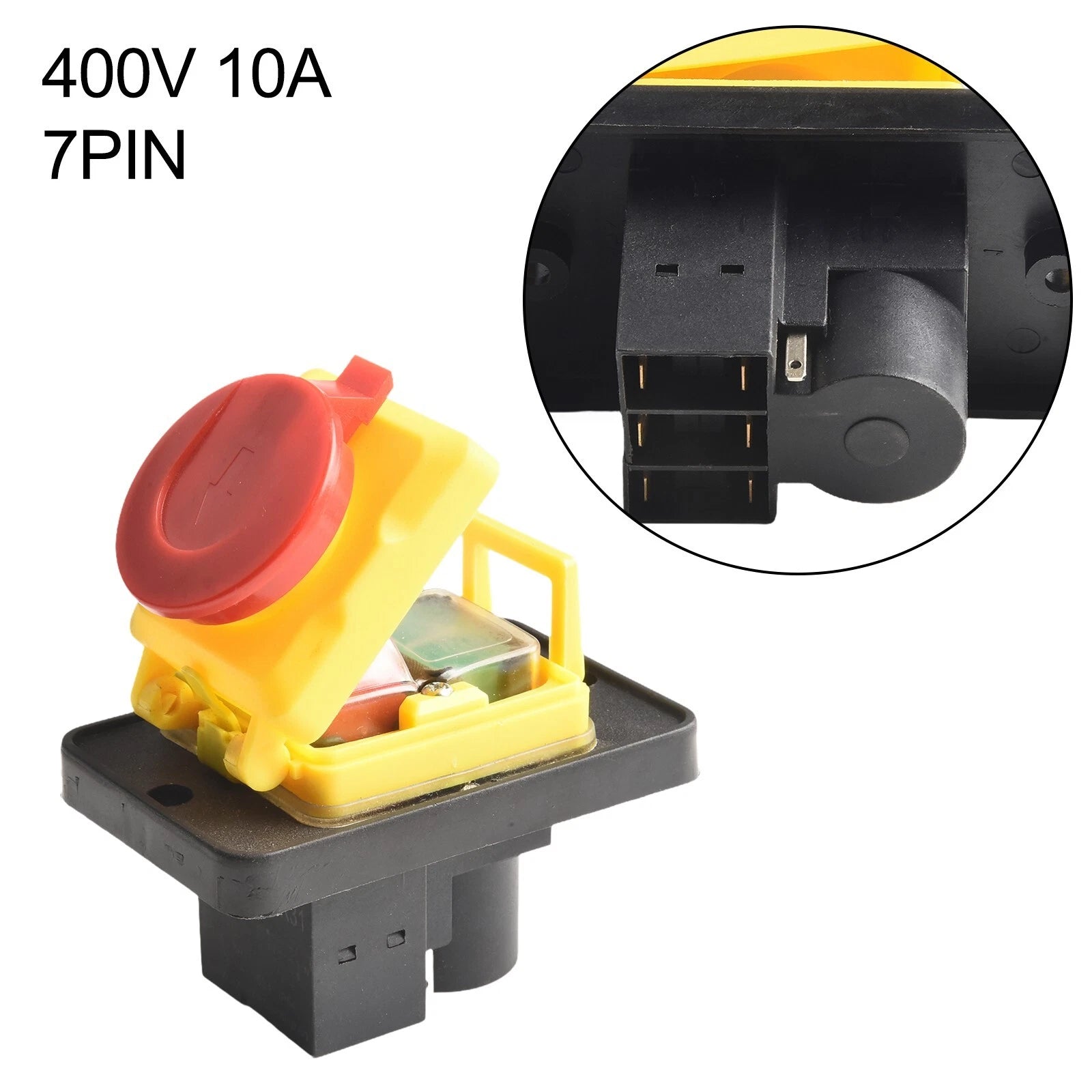 IP54 Rated Push Button Switch for 400V 15A Applications