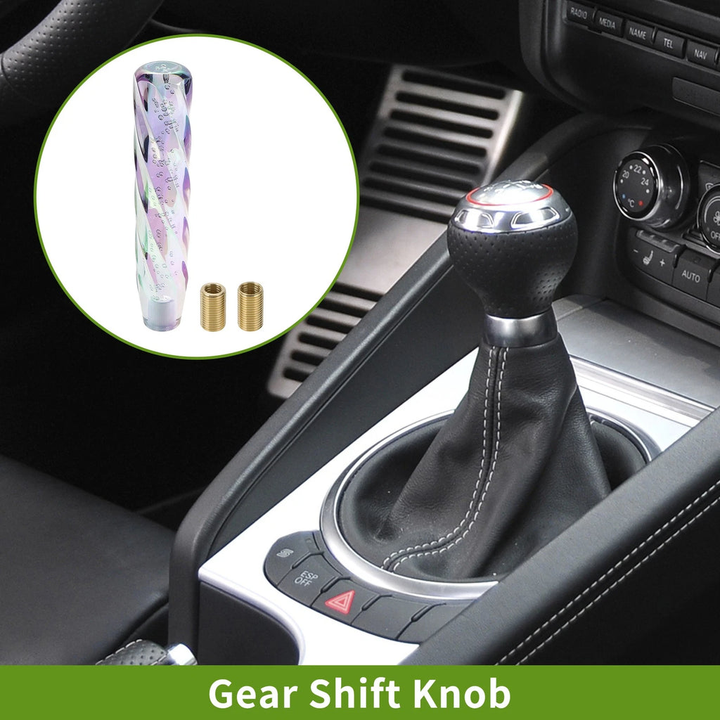 Crystal Shift Knob with 2 Adapters for Universal Fit (25cm)