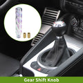 Crystal Shift Knob with 2 Adapters for Universal Fit (25cm)