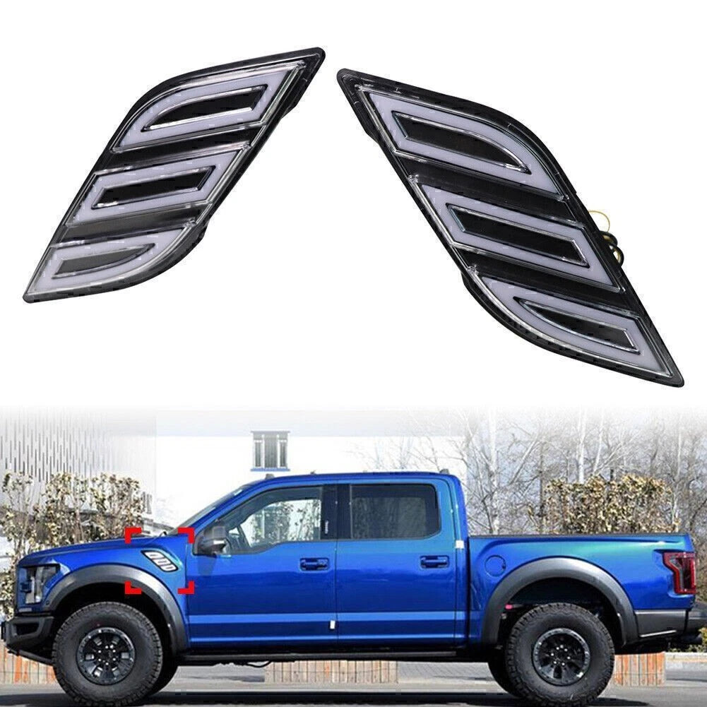 LED Daytime Running Lights for Ford F-150 Raptor (2018–2019)
