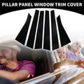 6pcs Car Pillar Window Trim Cover Replacement for Chevrolet Impala (2006–2013)