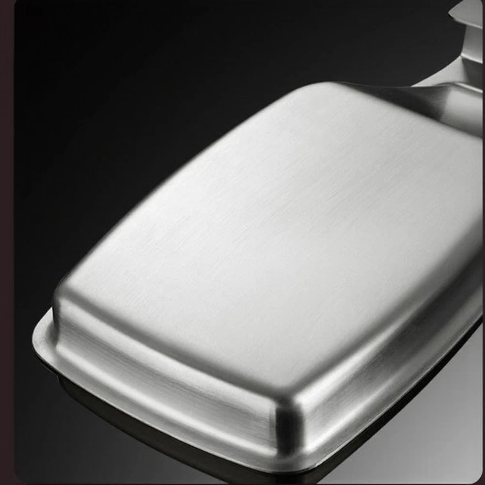 Stainless Steel Spoon Rest for Cooking Tools (20.5 cm x 10 cm)