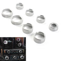 8x Air Conditioner Switch Button Knob Trim for GMC Sierra (2014–2018)