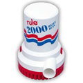 12V Bilge Pump for Rule 10 (2000 GPH, 1 1/8" Discharge)