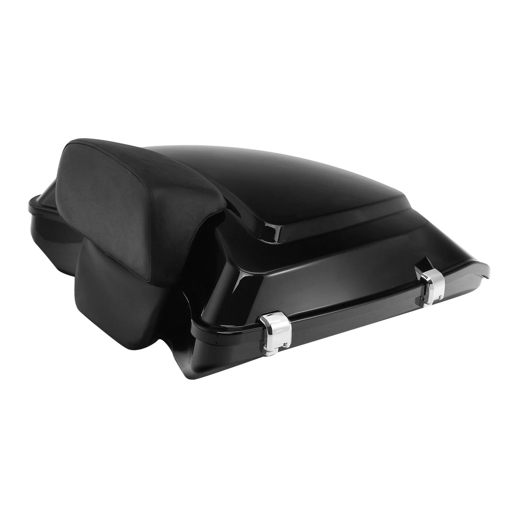 Razor Trunk Backrest Pad Mount Rack for Harley Touring Road Glide (2014–2023)