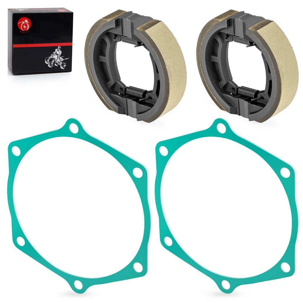 4X Brake Shoes Springs Gasket Kit for John Deere 650 670 (CH15066 CH20140)